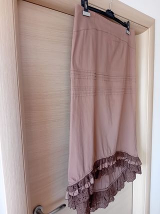 Gonna lunga marrone LeFull