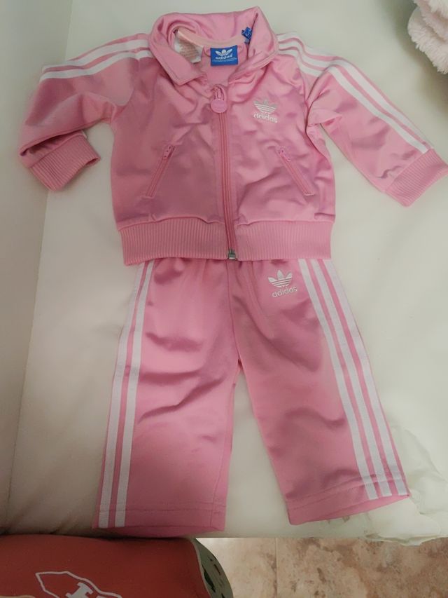 Chándal Adidas bebé rosa