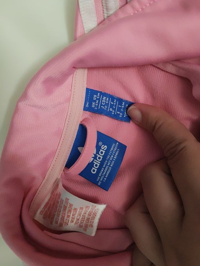 Chándal Adidas bebé rosa