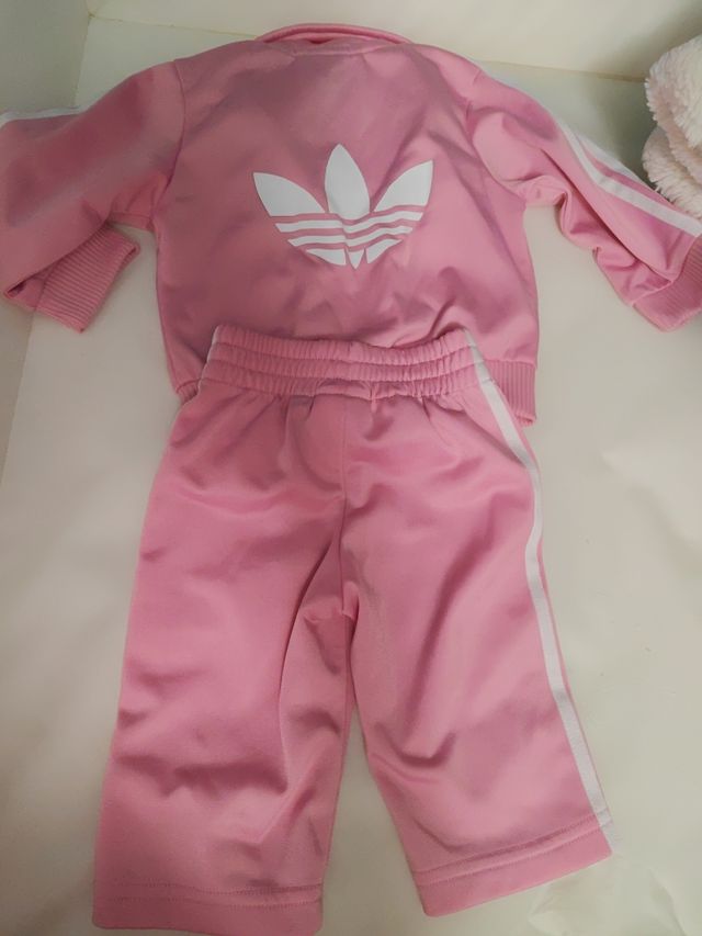 Chándal Adidas bebé rosa
