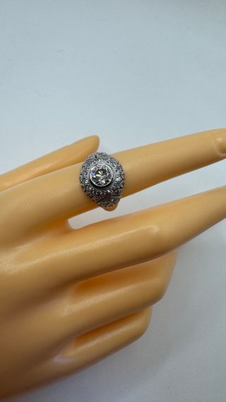 Anillo Diamantes 1ct Oro 18k