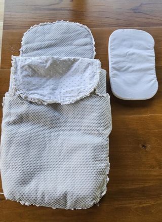 Funda cuco bebé invierno gris