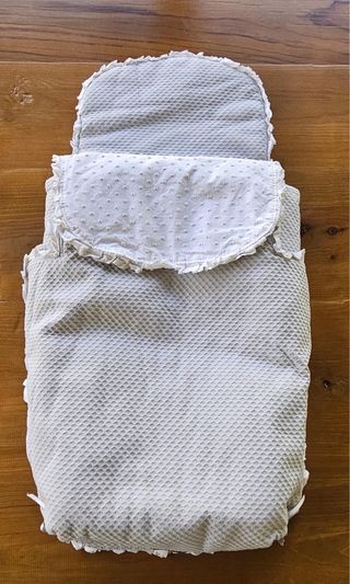 Funda cuco bebé invierno gris