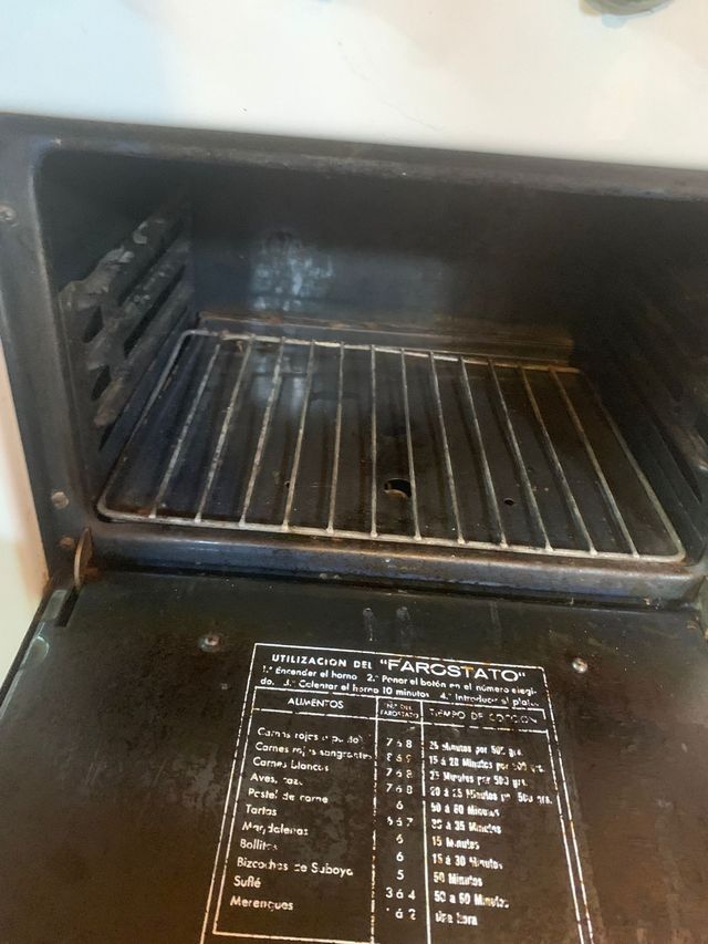 Cocina gas vintage años 50