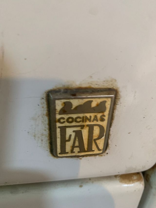 Cocina gas vintage años 50