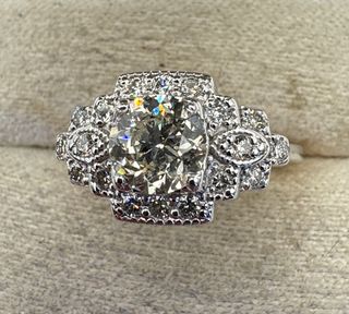Anillo Diamantes 1ct Oro 18k