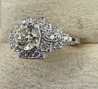 Anillo Diamantes 1ct Oro 18k