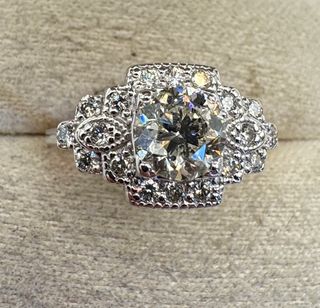 Anillo Diamantes 1ct Oro 18k