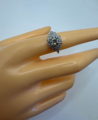 Anillo Diamantes 1ct Oro 18k