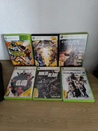 Xbox 360 Elite negra - 8 juegos