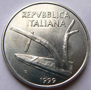 10 lire 1999 nuova - fior di conio FDC