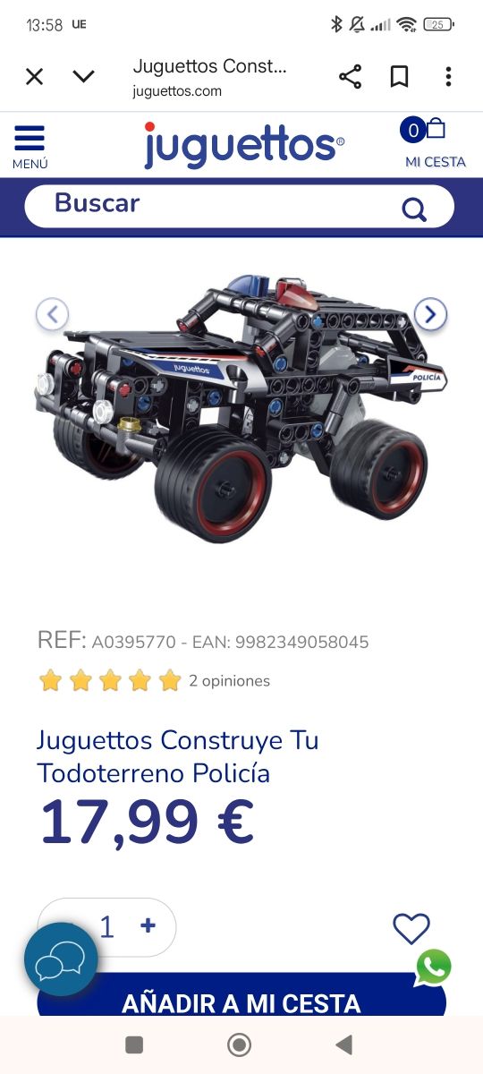 Juguetos Todoterreno Policía