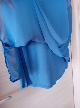 Blusa FIORELLA RUBINO con collana