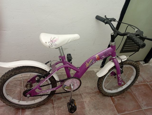 Bicicleta niña 16" Hannah Montana