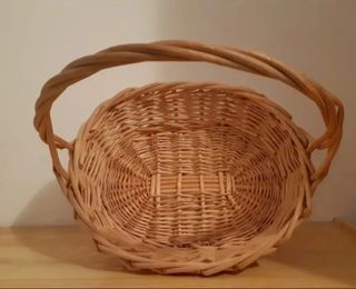 Cesta mimbre,  panera
