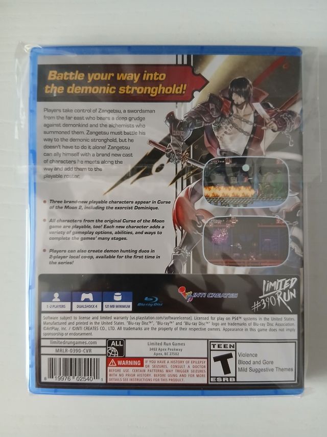 Bloodstained Curse of the Moon 2 PS4 (NUEVO)