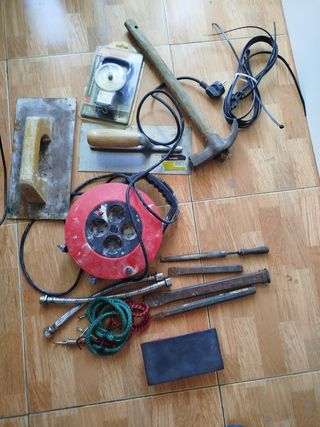 Lote herramientas construcción