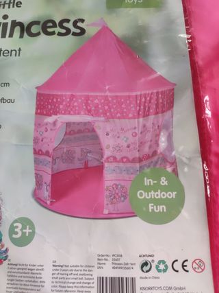 Tenda gioco principessa - 105x135cm