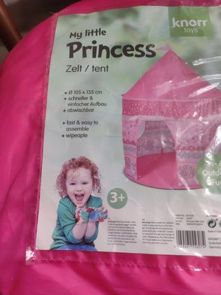 Tenda gioco principessa - 105x135cm