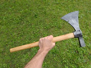 Ascia Tomahawk Francese Antica
