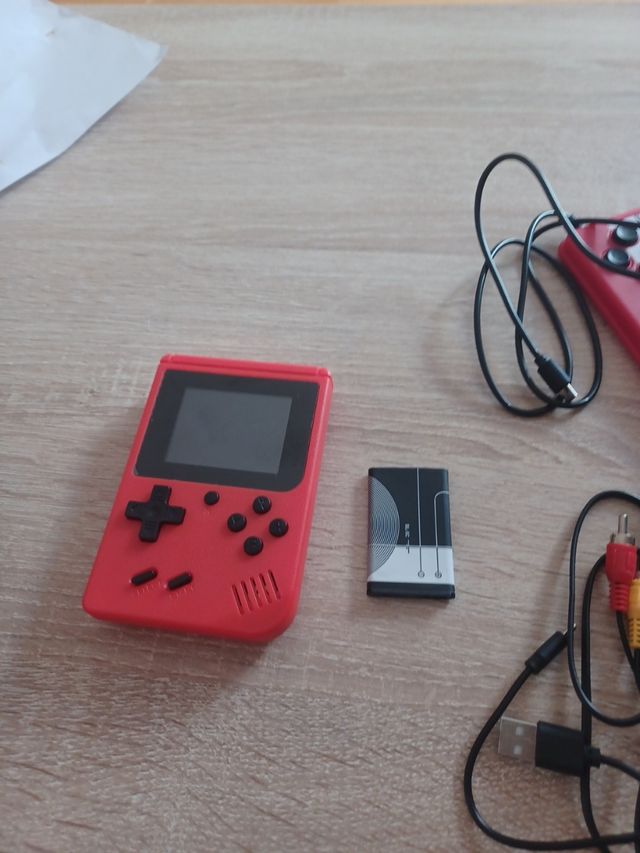 Mini Consola Retro Game Box Roja