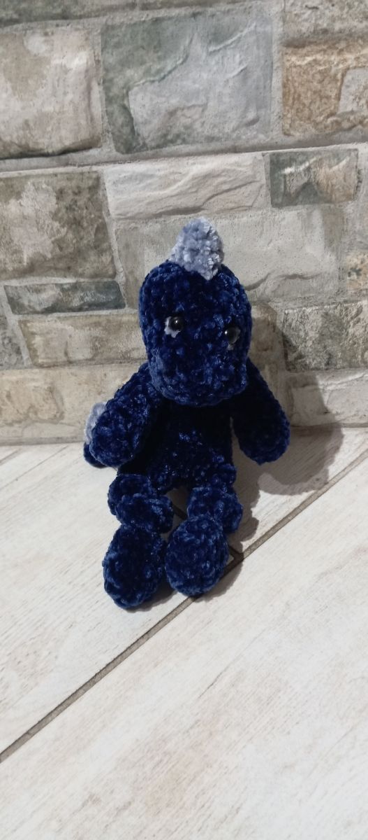 2 Dinos amigurumi a uncinetto