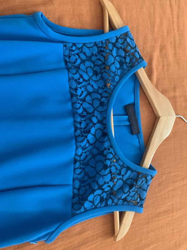 Vestido Tru Trussardi azul