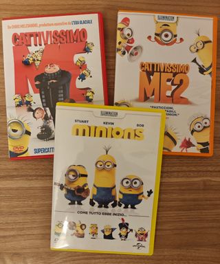 DVD Cattivissimo Me 1,2 & Minions