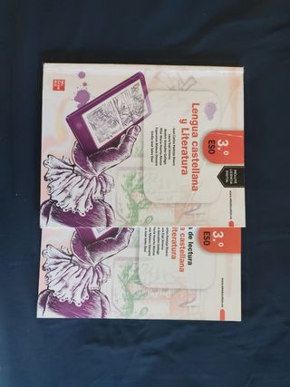 Libro de lengua castellana y literatura 3°ESO.
