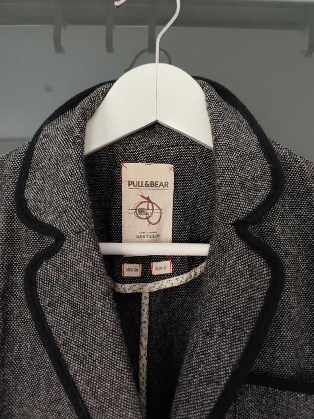 Chaqueta Pull&Bear Gris Talla S