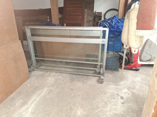 2 mamparas plegables