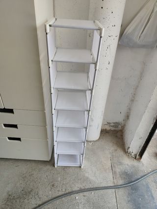 Zapatero 6 baldas blanco