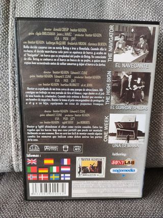Colección BUSTER KEATON en DVD (10 películas)