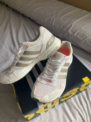 Adidas Adizero Zapatillas Running Blancas