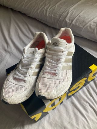 Adidas Adizero Zapatillas Running Blancas