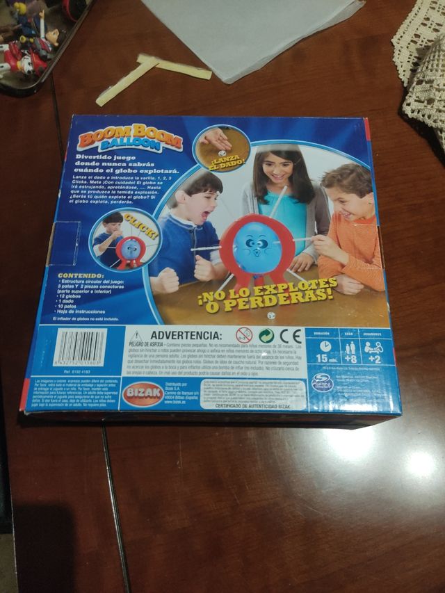 Boom Boom Balloon - Juego de mesa Bizak