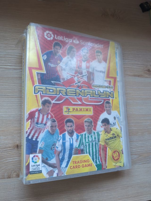 Álbum cromos LaLiga Adrenalyn XL 18-19 incompleto