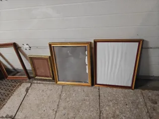 Marcos con cuadros - restaurar