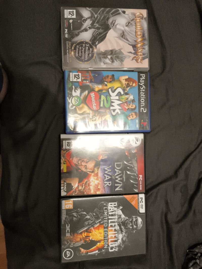 Imagen de Juegos PC y PS2: Battlefield 3, Sims 2, Guild Wars