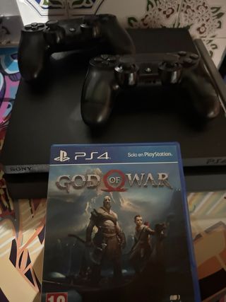 PS4 Slim 1TB + God of War