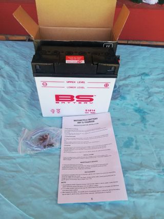 Batería moto BS 12V 18Ah NUEVA BMW K75