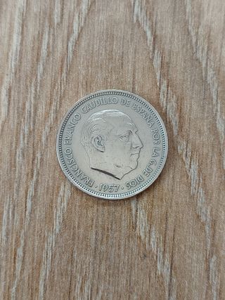 50 pesetas 1957 *67