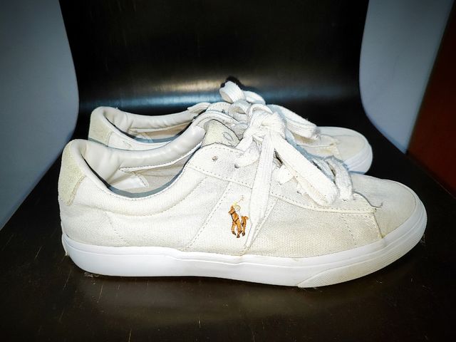 Zapatillas Ralph Lauren blancas