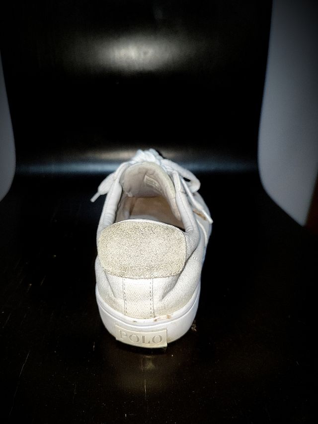 Zapatillas Ralph Lauren blancas