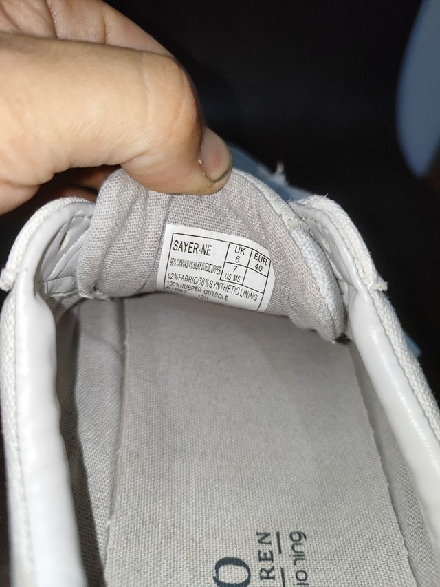 Zapatillas Ralph Lauren blancas