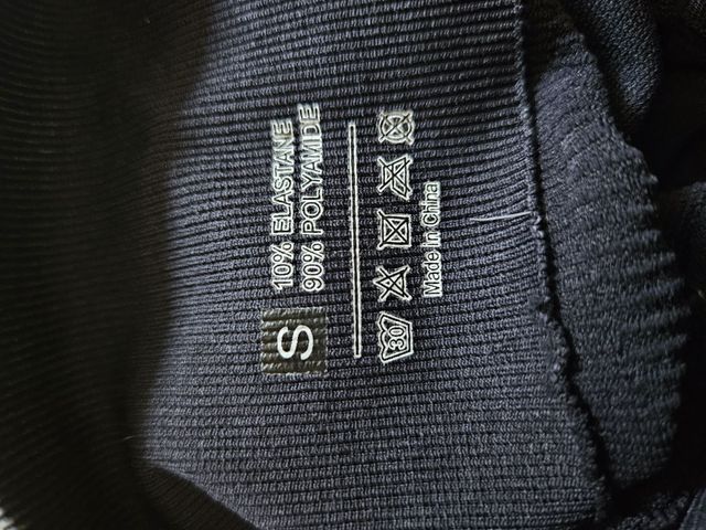 Leggings deportivos gris-negro