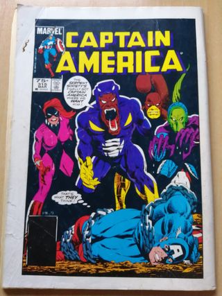 Marvel Capitán America & Thor Comics