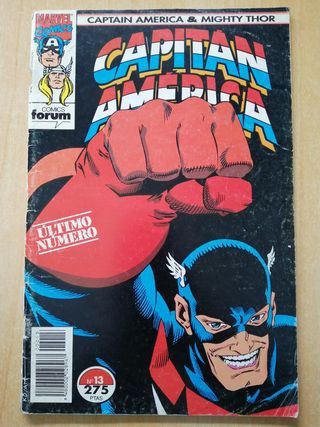 Marvel Capitán America & Thor Comics