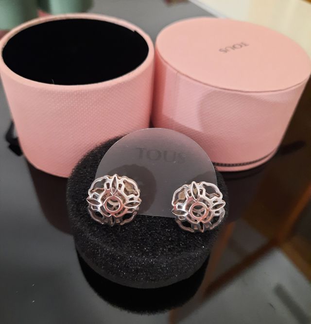 Pendientes Tous Plata Oso