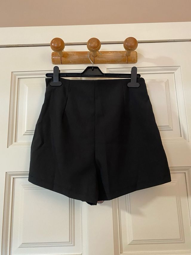 Falda pantalón negra - elegante